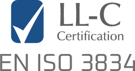 LL-C Certification EN ISO 3834 - Saldatura metalli Italian Padel