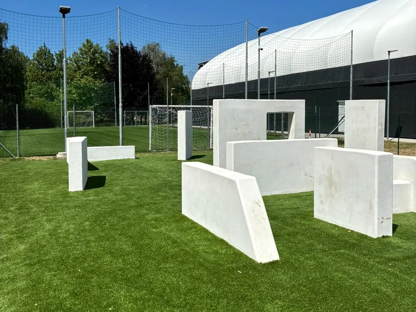 Area outdoor parkour e calcetto a 5 - Air Padel Varese